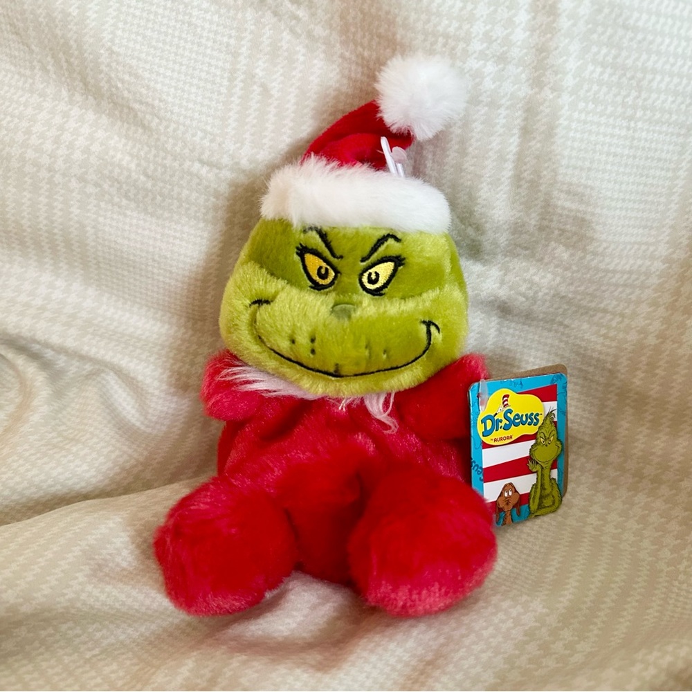 BNWT 5” The Grinch from Dr. Seuss Palm Pal